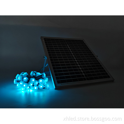 DC12V Solar Energy Christmas Outdoor Decoration Pixel LED Eave Lights